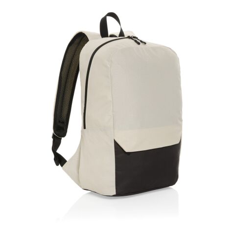 "Mochila básica para portátil de 15,6"" Kazu AWARE™ RPET" blanquecino | sin montaje de publicidad | no disponible | no disponible | no disponible