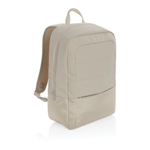 "Mochila básica para portátil Armond AWARE™ RPET de 15,6""" gris | sin montaje de publicidad | no disponible | no disponible
