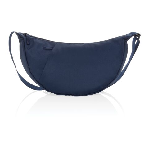 Bolsa bandolera de media luna Crescent XL AWARE™ RPET azul marino | sin montaje de publicidad | no disponible | no disponible | no disponible