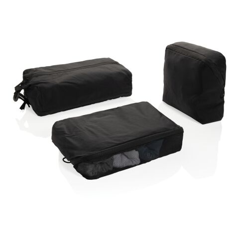 Set cubos organizadores RCS nailon reciclado KENTO URBAN negro