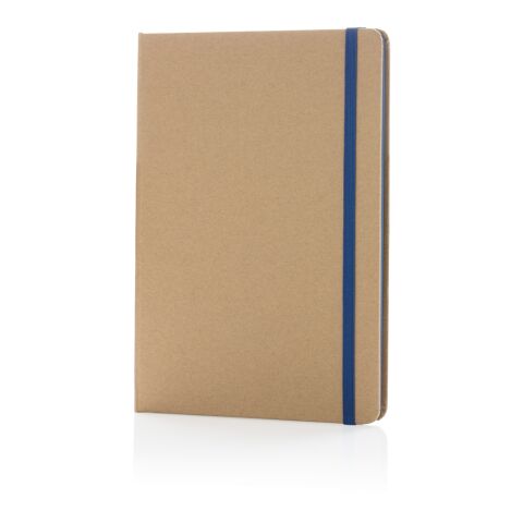 Libreta A5 ecológica de kraft azul