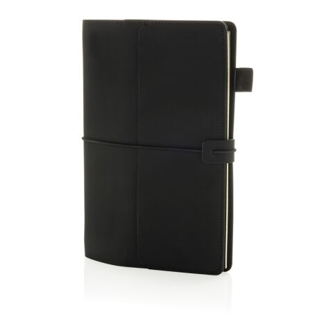 Cuaderno recargable PU 3 en 1 para notas diarias negro | sin montaje de publicidad | no disponible | no disponible