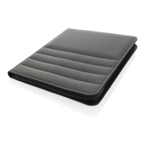 Carpeta Impact AWARE ™ RPET A4 con cremallera gris | sin montaje de publicidad | no disponible | no disponible