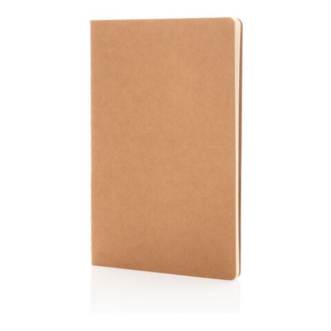 Libreta A5 de tapa blanda estándar FSC® marron