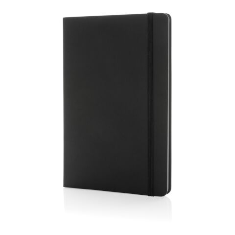 Cuaderno A5 de papel kraft y piedra reciclado Craftstone negro | sin montaje de publicidad | no disponible | no disponible