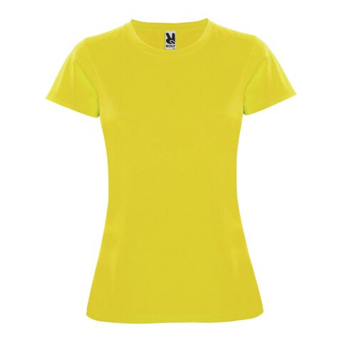 Camiseta deportiva de manga corta para mujer &quot;Montecarlo&quot; Estándar | Amarillo | roly-L | sin montaje de publicidad | no disponible | no disponible | no disponible