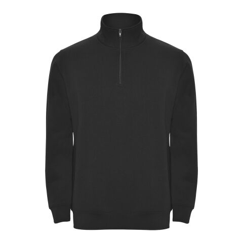 Sudadera con media cremallera &quot;Aneto&quot; Estándar | negro | roly-M | sin montaje de publicidad | no disponible | no disponible | no disponible