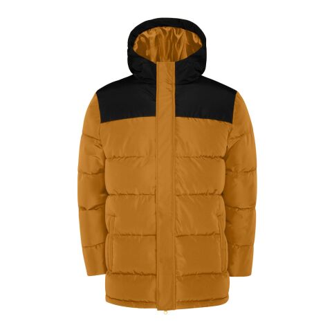 Chaqueta con aislamiento unisex "Tallin" Estándar | Curry Yellow-Negro intenso | 3XL | sin montaje de publicidad | no disponible | no disponible | no disponible