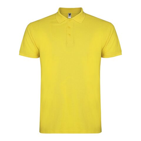 Polo de manga corta para hombre &quot;Star&quot; Estándar | Amarillo | roly-3XL | sin montaje de publicidad | no disponible | no disponible | no disponible