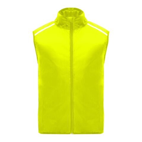 Chaleco para correr ligero unisex &quot;Jannu&quot; Estándar | Fluor Yellow | roly- | sin montaje de publicidad | no disponible | no disponible