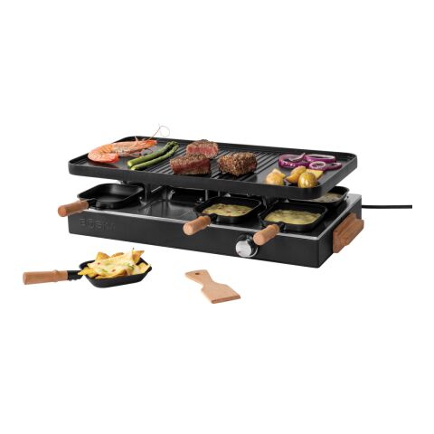 Raclette Gourmet Party para 8 personas BOSKA (UE tipo F) negro