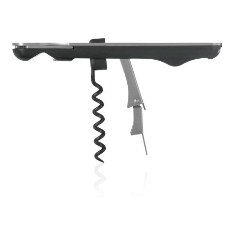 Sacacorchos PushPull AdHoc gris-negro | sin montaje de publicidad | no disponible | no disponible