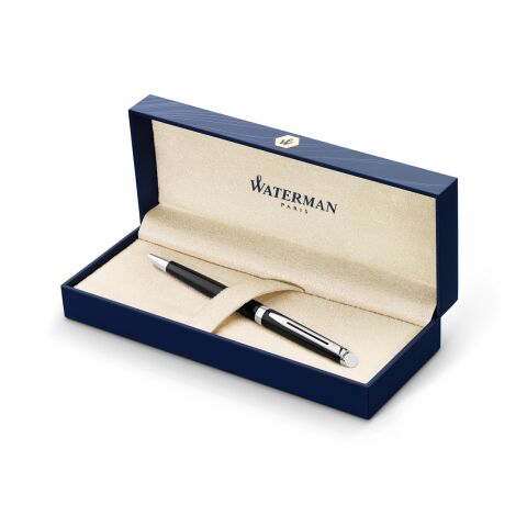 Bolígrafo Waterman Hemisphere, negro plata