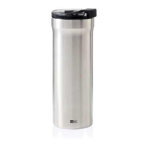AdHoc Taza térmica Pulse gris plateado | sin montaje de publicidad | no disponible | no disponible