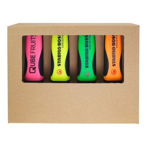 STABILO BOSS EXECUTIVE Organizador de mesa blanco | sin montaje de publicidad