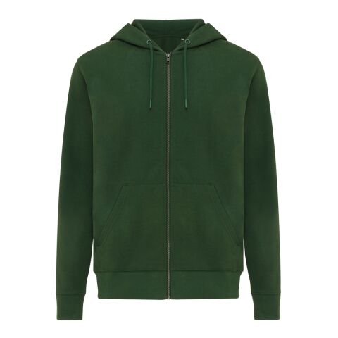 Sudadera Iqoniq Abisko con capucha algodón reciclado verde bosque | XL | sin montaje de publicidad | no disponible | no disponible | no disponible