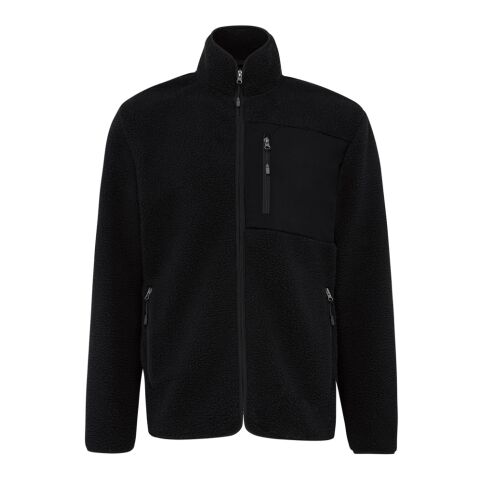 Chaqueta Diran polar poliéster reciclado Iqoniq negro | L | sin montaje de publicidad | no disponible | no disponible | no disponible