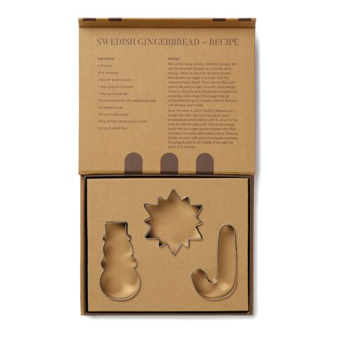 Set 3 cortadores de galletas VINGA Classic gris | sin montaje de publicidad | no disponible | no disponible