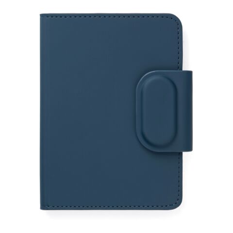 Funda pasaporte VINGA Baltimore RCS con buscador doble azul | sin montaje de publicidad | no disponible | no disponible