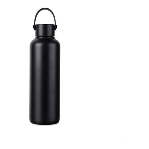 VINGA Botella ac. inox. reciclado RCS Baltimore 600 ml negro | sin montaje de publicidad | no disponible | no disponible