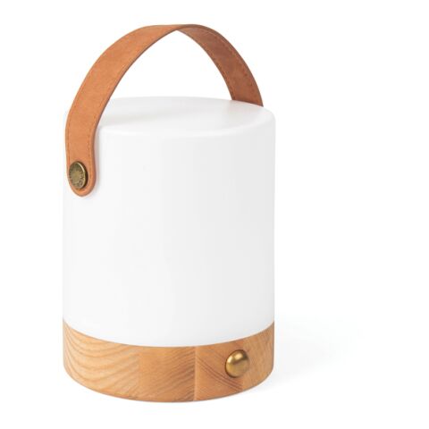 Linterna VINGA Narni RCS de ABS reciclado marron-blanco | sin montaje de publicidad | no disponible | no disponible