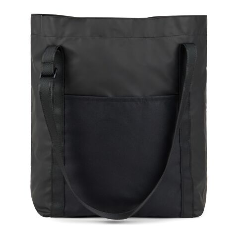 Bolsa tote VINGA Livorno poliéster reciclado GRS negro | sin montaje de publicidad | no disponible | no disponible