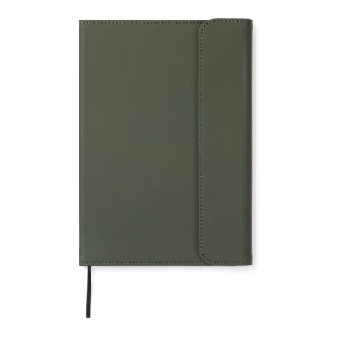 Cuaderno de PU y papel certificado VINGA Baltimore GRS verde