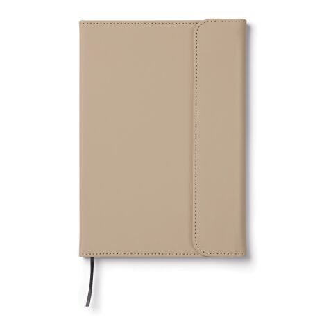 Cuaderno de PU y papel certificado VINGA Baltimore GRS greige | sin montaje de publicidad | no disponible | no disponible