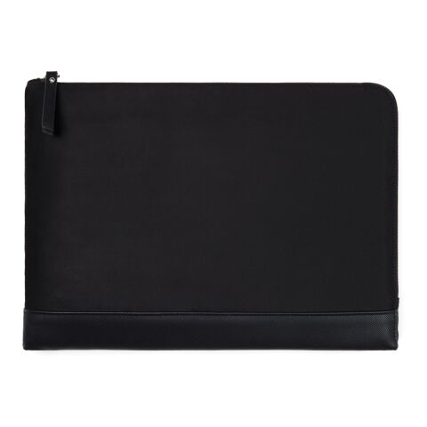 Funda portátil 16&quot; de poliéster reciclado RCS VINGA Marlow negro | sin montaje de publicidad | no disponible | no disponible