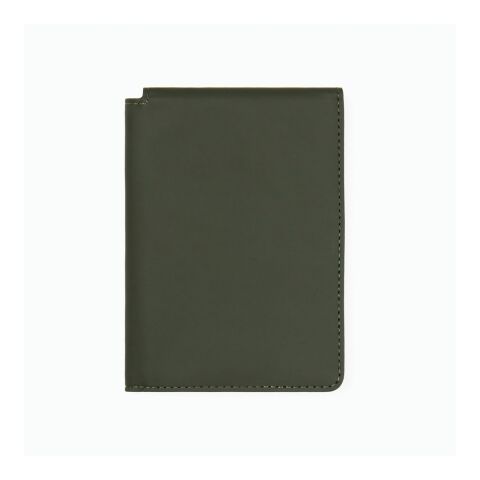 Funda para pasaporte RFID VINGA Baltimore RCS de poliéster verde | sin montaje de publicidad | no disponible | no disponible