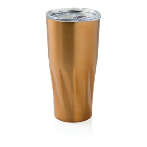 Taza al vacío con capa de cobre dorado | sin montaje de publicidad | no disponible | no disponible | no disponible