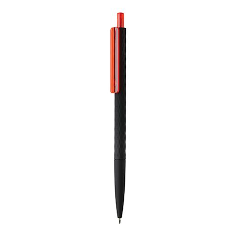 Bolígrafo negro suave X3 rojo-negro | sin montaje de publicidad | no disponible | no disponible