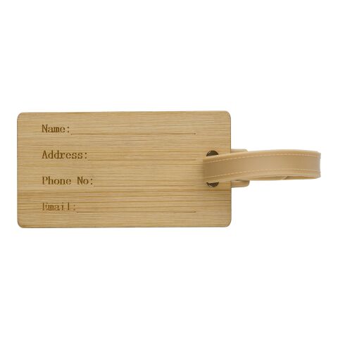 Identifica maletas de bambú Shawn marrón | sin montaje de publicidad | no disponible | no disponible