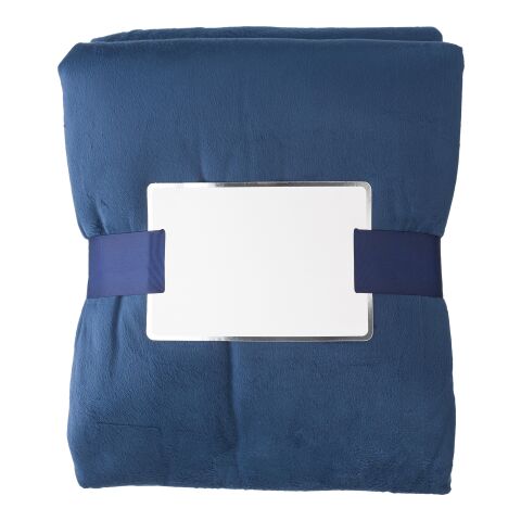 Manta sintética de imitación visón, 100% poliéster azul | sin montaje de publicidad | no disponible | no disponible