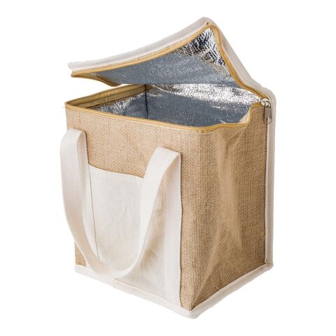 Mochila nevera de yute Raveena marrón | sin montaje de publicidad | no disponible | no disponible