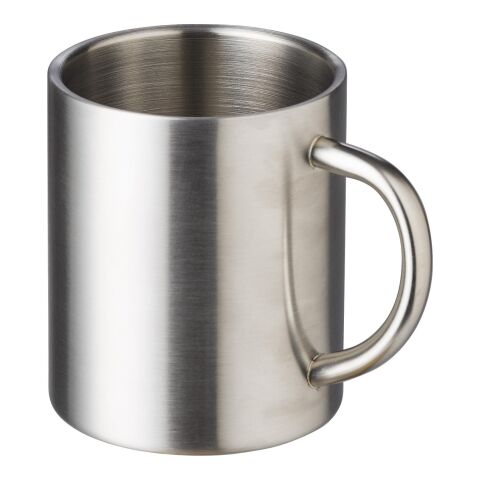 Taza de acero inox. Braylen plata | sin montaje de publicidad | no disponible | no disponible