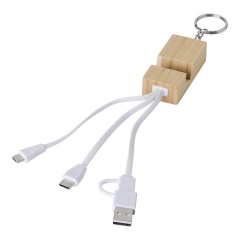 Set de cables de bambú Sutton marrón | sin montaje de publicidad | no disponible | no disponible