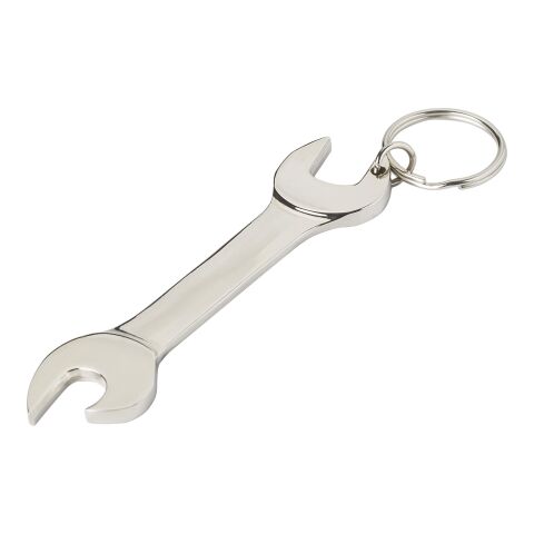 Llavero metálico Gedeón plata | sin montaje de publicidad | no disponible | no disponible