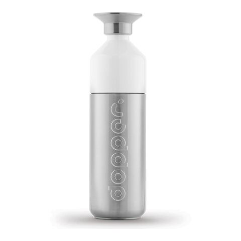 Dopper Steel 800 ml plata/blanco | sin montaje de publicidad | no disponible | no disponible