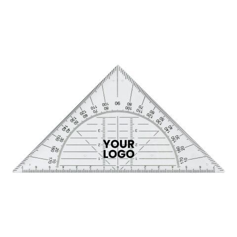 Triángulo de plástico para medición transparente | sin montaje de publicidad | no disponible | no disponible