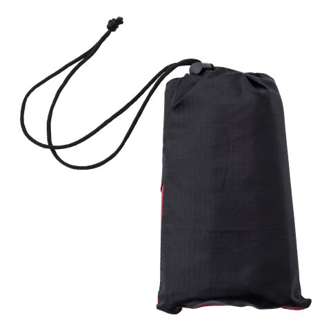 Manta plegable de poliéster Amal rojo | sin montaje de publicidad | no disponible | no disponible