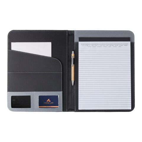 Bloc de congresos A4 gris | sin montaje de publicidad | no disponible | no disponible