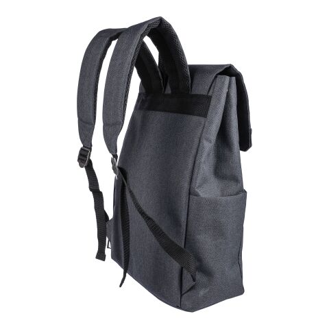 Mochila de lona de poliéster para pc Dennis negro | sin montaje de publicidad | no disponible | no disponible