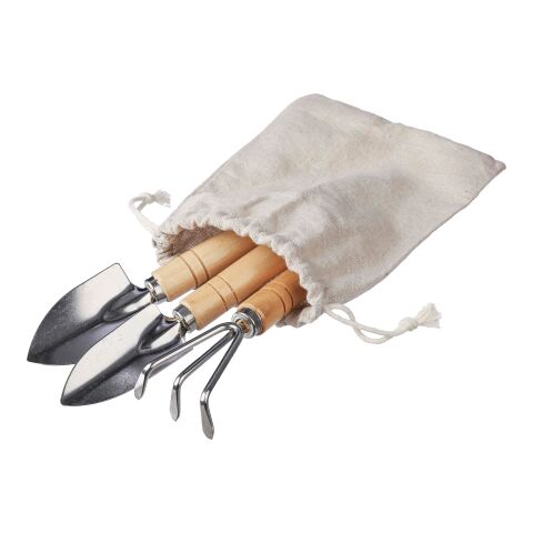 Set de herramientas para jardín de madera Jeanette beige | sin montaje de publicidad | no disponible | no disponible