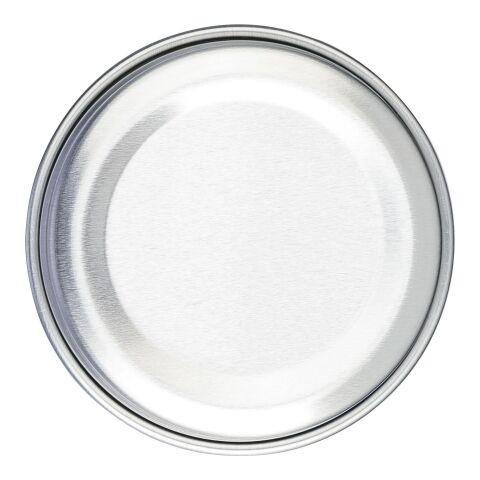 Bálsamo labial en latita de metal Kevin plata | sin montaje de publicidad | no disponible | no disponible