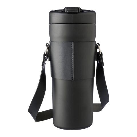 Termo de acero inox. Kelvin negro | sin montaje de publicidad | no disponible | no disponible