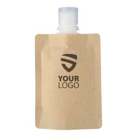 Loción solar protectora en bote de papel Kyle marrón | sin montaje de publicidad | no disponible | no disponible