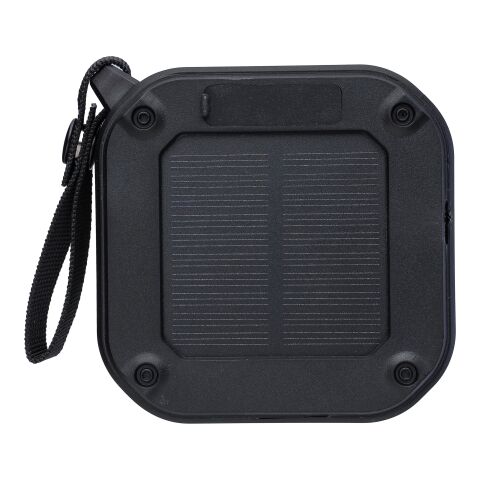 Altavoz de ABS reciclado para exteriores Lois negro | sin montaje de publicidad | no disponible | no disponible