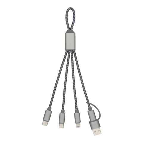 Cable de carga BrandCharger Trident 2 gris | sin montaje de publicidad | no disponible | no disponible