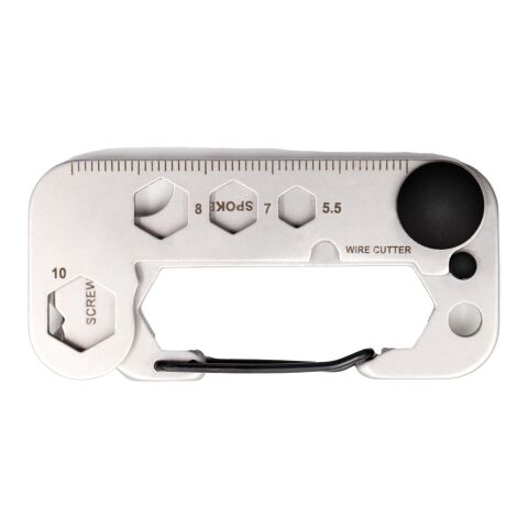 Herramienta multiusos BrandCharger Twist plata | sin montaje de publicidad | no disponible | no disponible